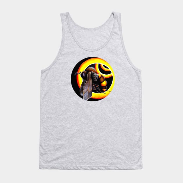 Turn the Bee Around Tank Top by SeanKalleyArt